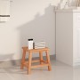 Solid walnut wood step stool 29x22.5x25.5 cm by , Shower seats and benches - Ref: Foro24-350347, Price: 29,74 €, Discount: %