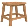 Solid walnut wood step stool 29x22.5x25.5 cm by , Shower seats and benches - Ref: Foro24-350347, Price: 29,15 €, Discount: %