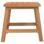 Solid walnut wood step stool 29x22.5x25.5 cm by , Shower seats and benches - Ref: Foro24-350347, Price: 29,74 €, Discount: %