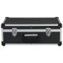 Schwarzer Aluminium-Werkzeugkoffer 46x33x16 cm von vidaXL, Werkzeugkästen - Ref: Foro24-91847, Preis: 67,98 €, Rabatt: %