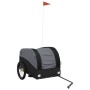 Fahrradanhänger aus schwarzem Eisen, 45 kg von , Fahrradanhänger - Ref: Foro24-94136, Preis: 95,70 €, Rabatt: %