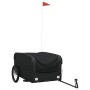 Fahrradanhänger aus schwarzem Eisen, 45 kg von , Fahrradanhänger - Ref: Foro24-94052, Preis: 94,96 €, Rabatt: %