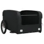 Remolque para bicicleta hierro negro 45 kg de , Remolques para bicicletas - Ref: Foro24-94052, Precio: 93,40 €, Descuento: %