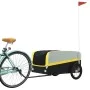 Remolque para bicicleta hierro negro y amarillo 45 kg de , Remolques para bicicletas - Ref: Foro24-94050, Precio: 81,31 €, De...