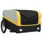 Remolque para bicicleta hierro negro y amarillo 45 kg de , Remolques para bicicletas - Ref: Foro24-94050, Precio: 81,31 €, De...