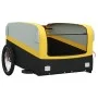 Remolque para bicicleta hierro negro y amarillo 45 kg de , Remolques para bicicletas - Ref: Foro24-94050, Precio: 81,31 €, De...