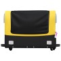 Schwarz-gelber Fahrradanhänger aus Eisen, 45 kg von , Fahrradanhänger - Ref: Foro24-94050, Preis: 81,38 €, Rabatt: %