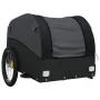 Remolque para bicicleta hierro negro 30 kg de , Remolques para bicicletas - Ref: Foro24-94122, Precio: 83,78 €, Descuento: %