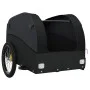 Remolque para bicicleta hierro negro 30 kg de , Remolques para bicicletas - Ref: Foro24-94122, Precio: 83,78 €, Descuento: %