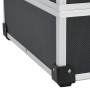 Schwarzer Aluminium-Werkzeugkoffer 46x33x16 cm von vidaXL, Werkzeugkästen - Ref: Foro24-91847, Preis: 67,98 €, Rabatt: %