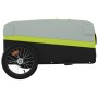 Schwarz-grüner Fahrradanhänger aus Eisen, 45 kg von , Fahrradanhänger - Ref: Foro24-94046, Preis: 88,73 €, Rabatt: %