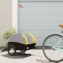 Remolque para bicicleta hierro negro y amarillo 30 kg de , Remolques para bicicletas - Ref: Foro24-94120, Precio: 76,19 €, De...