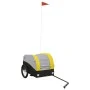 Remolque para bicicleta hierro negro y amarillo 30 kg de , Remolques para bicicletas - Ref: Foro24-94120, Precio: 76,19 €, De...