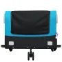 Remolque para bicicleta hierro negro y azul 45 kg de , Remolques para bicicletas - Ref: Foro24-94065, Precio: 85,33 €, Descue...