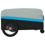 Remolque para bicicleta hierro negro y azul 45 kg de , Remolques para bicicletas - Ref: Foro24-94065, Precio: 85,33 €, Descue...