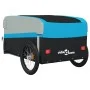 Remolque para bicicleta hierro negro y azul 45 kg de , Remolques para bicicletas - Ref: Foro24-94065, Precio: 85,33 €, Descue...