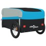 Schwarz-blauer Fahrradanhänger aus Eisen, 45 kg von , Fahrradanhänger - Ref: Foro24-94065, Preis: 86,70 €, Rabatt: %