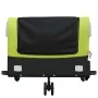 Schwarz-grüner Fahrradanhänger aus Eisen, 45 kg von , Fahrradanhänger - Ref: Foro24-94067, Preis: 88,11 €, Rabatt: %