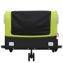 Schwarz-grüner Fahrradanhänger aus Eisen, 45 kg von , Fahrradanhänger - Ref: Foro24-94067, Preis: 89,71 €, Rabatt: %