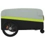 Schwarz-grüner Fahrradanhänger aus Eisen, 45 kg von , Fahrradanhänger - Ref: Foro24-94067, Preis: 88,11 €, Rabatt: %