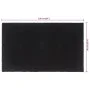 Schwarze Fußmatte aus Kokosfaser, 90 x 150 cm von , Fußmatten - Ref: Foro24-155580, Preis: 90,06 €, Rabatt: %