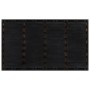 Rectangular rubber and coconut fiber doormat 45x75 cm by , Doormats - Ref: Foro24-155665, Price: 32,26 €, Discount: %