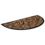 Semicircular rubber and coconut fiber doormat 45x75 cm by , Doormats - Ref: Foro24-155667, Price: 24,58 €, Discount: %