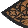 Semicircular rubber and coconut fiber doormat 45x75 cm by , Doormats - Ref: Foro24-155667, Price: 24,58 €, Discount: %