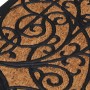 Halbrunde Fußmatte aus Gummi und Kokosfaser, 45 x 75 cm von , Fußmatten - Ref: Foro24-155667, Preis: 24,41 €, Rabatt: %