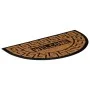 Semicircular rubber and coconut fiber doormat 45x75 cm by , Doormats - Ref: Foro24-155885, Price: 21,16 €, Discount: %