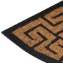 Halbrunde Fußmatte aus Gummi und Kokosfaser, 45 x 75 cm von , Fußmatten - Ref: Foro24-155885, Preis: 21,16 €, Rabatt: %