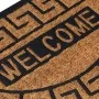 Semicircular rubber and coconut fiber doormat 45x75 cm by , Doormats - Ref: Foro24-155885, Price: 21,16 €, Discount: %