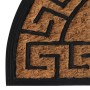 Semicircular rubber and coconut fiber doormat 45x75 cm by , Doormats - Ref: Foro24-155885, Price: 22,07 €, Discount: %