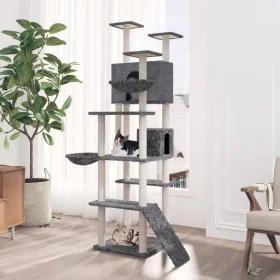 Cat scratcher with dark gray sisal posts 191 cm by , Cat furniture - Ref: Foro24-171596, Price: 112,02 €, Discount: %
