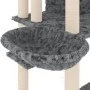 Cat scratcher with dark gray sisal posts 191 cm by , Cat furniture - Ref: Foro24-171596, Price: 112,02 €, Discount: %