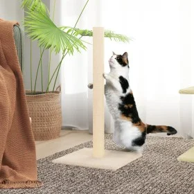 Cat scratching post cream 35x35x70 cm by , Cat furniture - Ref: Foro24-171678, Price: 25,85 €, Discount: %