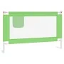 Barandilla de seguridad cama de niño verde tela 120x25 cm de , Barandillas de seguridad - Ref: Foro24-10191, Precio: 31,52 €,...
