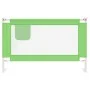 Barandilla de seguridad cama de niño verde tela 120x25 cm de , Barandillas de seguridad - Ref: Foro24-10191, Precio: 31,52 €,...