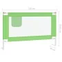 Barandilla de seguridad cama de niño verde tela 120x25 cm de , Barandillas de seguridad - Ref: Foro24-10191, Precio: 31,52 €,...