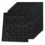 Self-adhesive wallpaper with 3D brick design, 40 units, black. by , Painted paper - Ref: Foro24-150726, Price: 103,10 €, Disc...