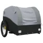 Bicycle trailer, black and gray iron, 30 kg by , Bicycle trailers - Ref: Foro24-94119, Price: 82,96 €, Discount: %