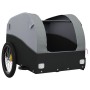Remolque para bicicleta hierro negro y gris 30 kg de , Remolques para bicicletas - Ref: Foro24-94119, Precio: 84,54 €, Descue...