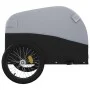 Bicycle trailer, black and gray iron, 30 kg by , Bicycle trailers - Ref: Foro24-94119, Price: 82,96 €, Discount: %