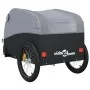 Bicycle trailer, black and gray iron, 30 kg by , Bicycle trailers - Ref: Foro24-94119, Price: 82,96 €, Discount: %