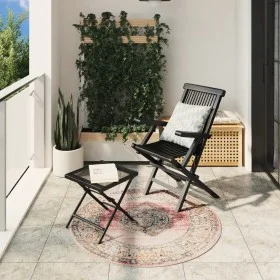 ARBIZU Teppich für den Innen- und Außenbereich im Vintage-Design Ø 120 cm von , Teppiche - Ref: Foro24-375692, Preis: 41,52 €...