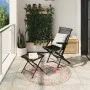 ARBIZU Teppich für den Innen- und Außenbereich im Vintage-Design Ø 120 cm von , Teppiche - Ref: Foro24-375692, Preis: 41,52 €...