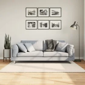 ISTAN cream long pile shiny appearance rug 140x200 cm by , Rugs - Ref: Foro24-375665, Price: 62,96 €, Discount: %