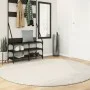 ISTAN cream long pile shiny appearance rug Ø 200 cm by , Rugs - Ref: Foro24-375673, Price: 82,11 €, Discount: %
