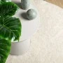Langflorteppich glänzende Optik ISTAN creme Ø 200 cm von , Teppiche - Ref: Foro24-375673, Preis: 82,11 €, Rabatt: %