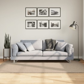 Kurzfloriger weicher, waschbarer Teppich HUARTE sand 140x200 cm von , Teppiche - Ref: Foro24-375058, Preis: 83,89 €, Rabatt: %